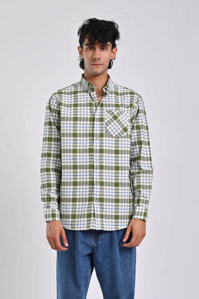 BUTTON DOWN CHECK SHIRT