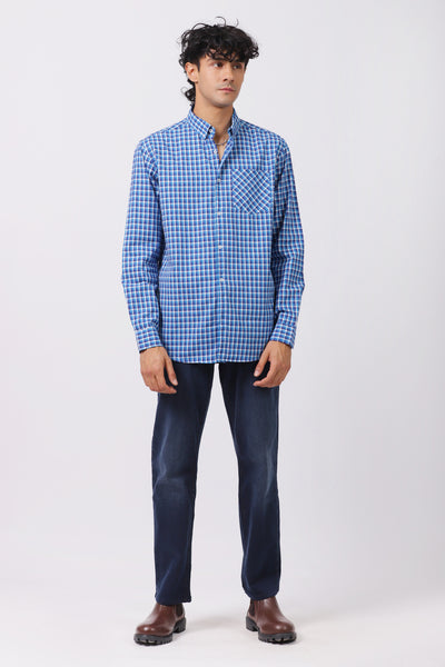 BUTTON DOWN CHECK SHIRT