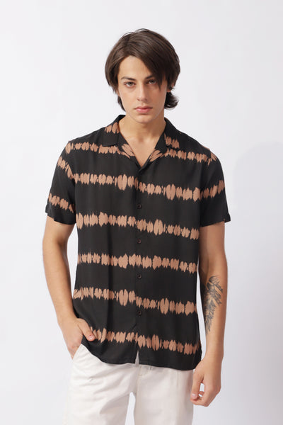 RESORT COLLAR PRINTED SHIRT